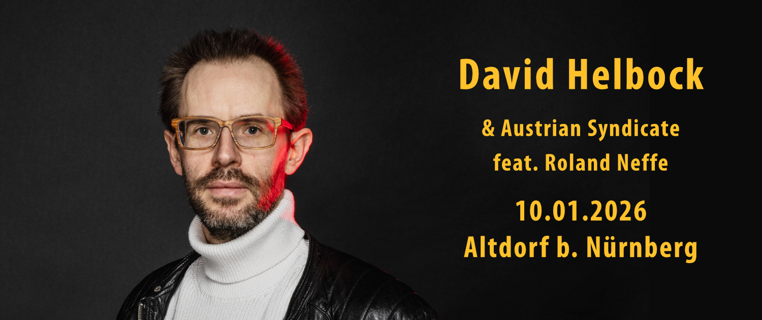 David Helbock | 10.01.2026 | Jazz & Beyond | Altdorf b. Nürnberg