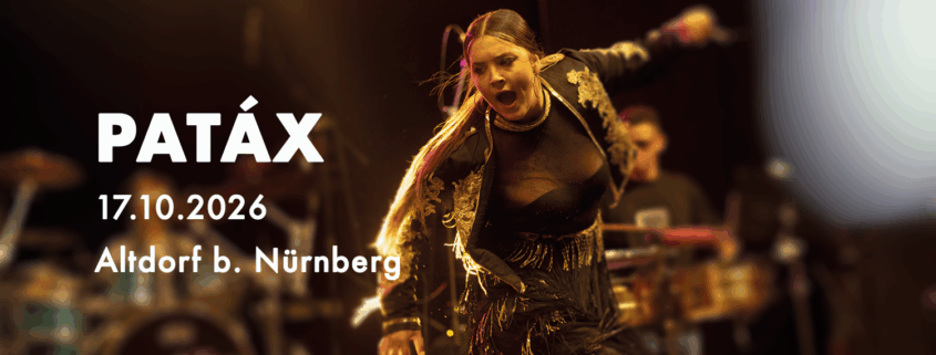 Die Soulbuddies präsentieren PATAX auf der Altdorfer KulTour am 17.10.2026. Support: Alberto Diaz Trio
